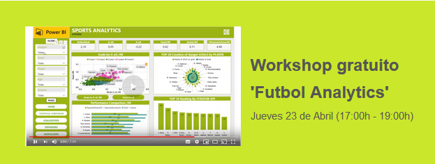 Workshop gratuito 'Futbol Analytics'