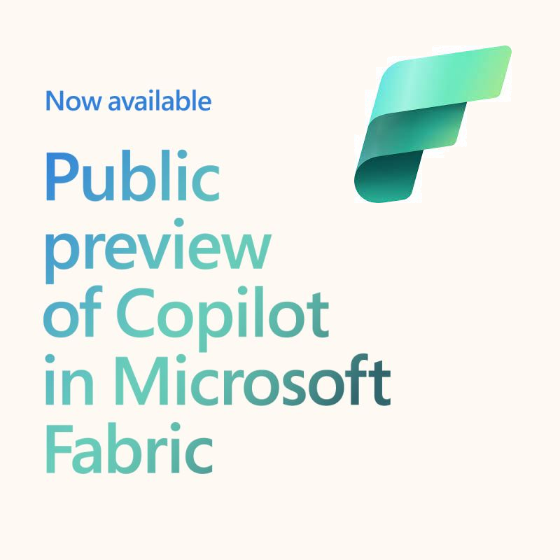 Ya puedes usar Copilot con Microsoft Fabric en todo el mundo