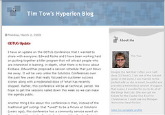 Tim Tow Hyperion Blog