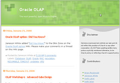 Oracle OLAP Blog