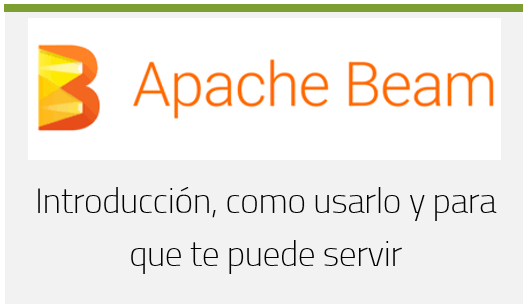 Apache Beam: Introducción