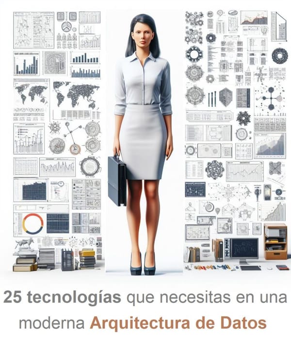 25 tecnologías que necesitas en una moderna Arquitectura de Datos